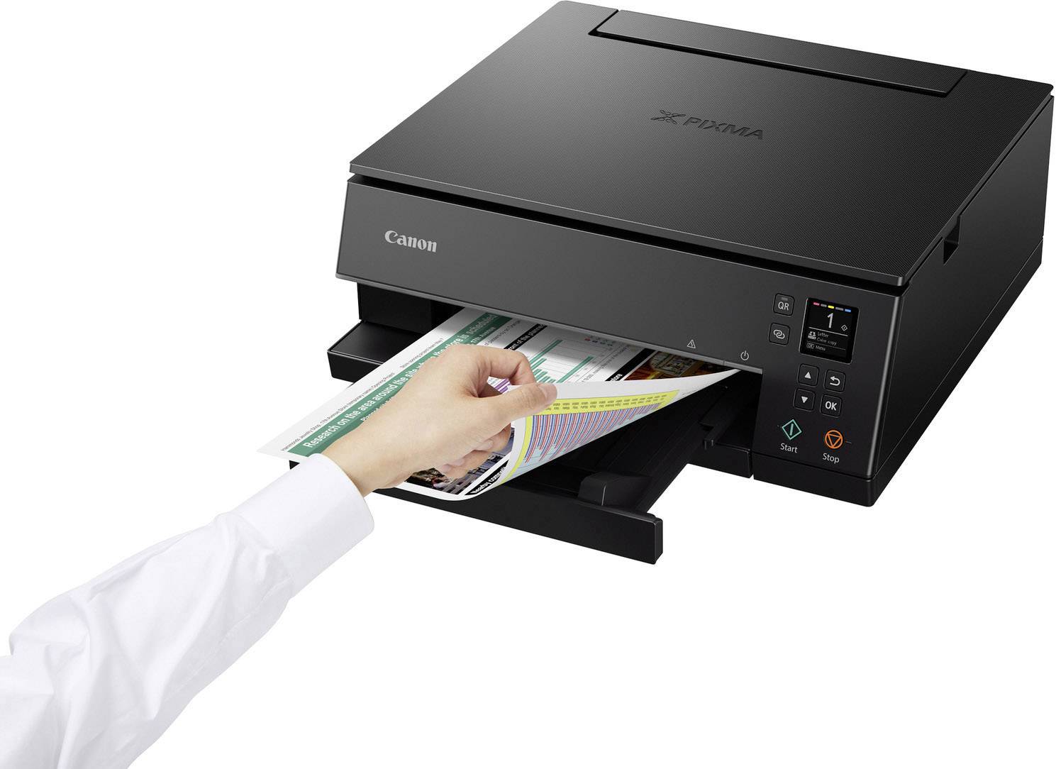 Canon PIXMA TS6350a Multifunktionsdrucker Tintenstrahl Farbe A4 Drucker, Scanner, Kopierer WLAN, Bluetooth®, Duplex