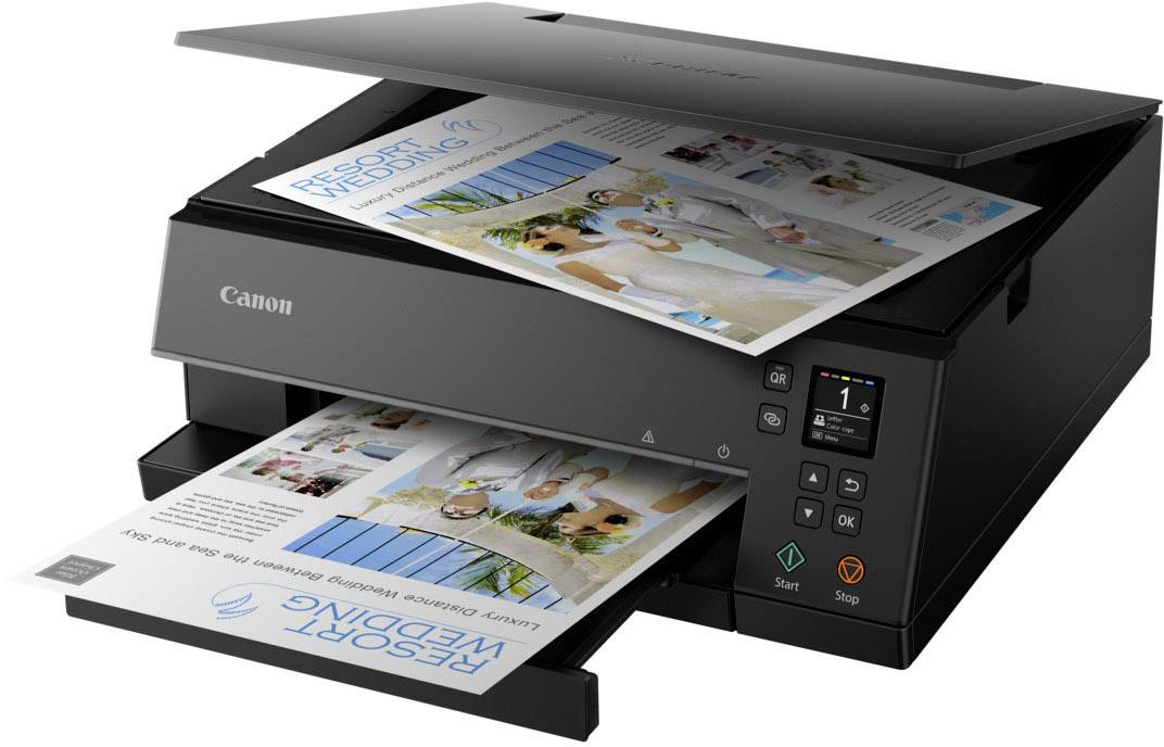 Canon PIXMA TS6350a Multifunktionsdrucker Tintenstrahl Farbe A4 Drucker, Scanner, Kopierer WLAN, Bluetooth®, Duplex