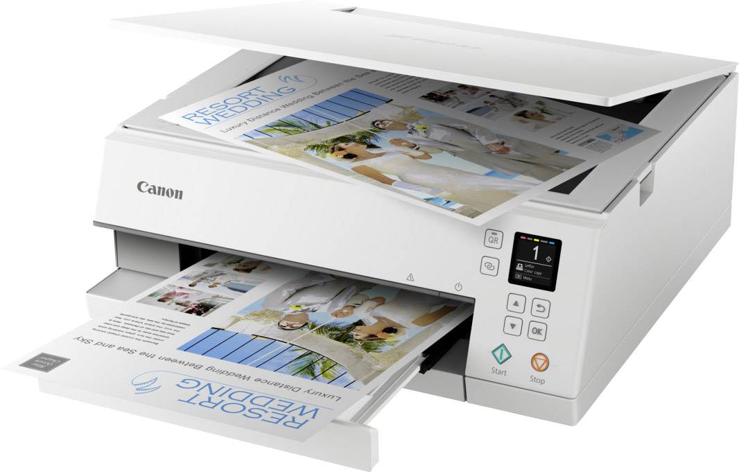 Canon PIXMA TS6351a Multifunktionsdrucker Tintenstrahl Farbe A4 Drucker, Scanner, Kopierer WLAN, Bluetooth®, Duplex