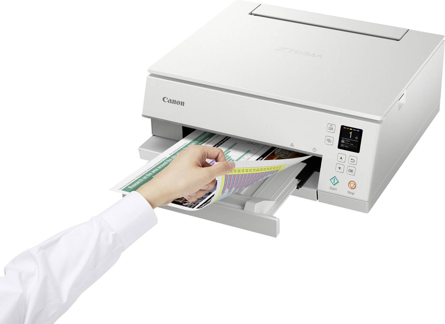 Canon PIXMA TS6351a Multifunktionsdrucker Tintenstrahl Farbe A4 Drucker, Scanner, Kopierer WLAN, Bluetooth®, Duplex