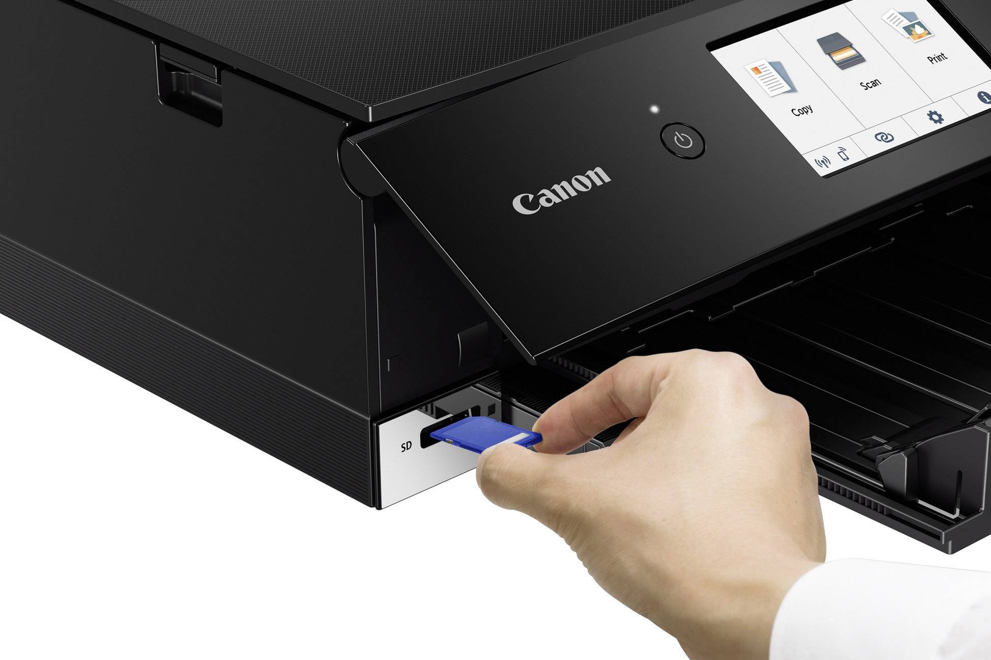 Canon PIXMA TS8350 Multifunktionsdrucker Tintenstrahl Farbe A4 Drucker, Scanner, Kopierer WLAN, Bluetooth®, Duplex