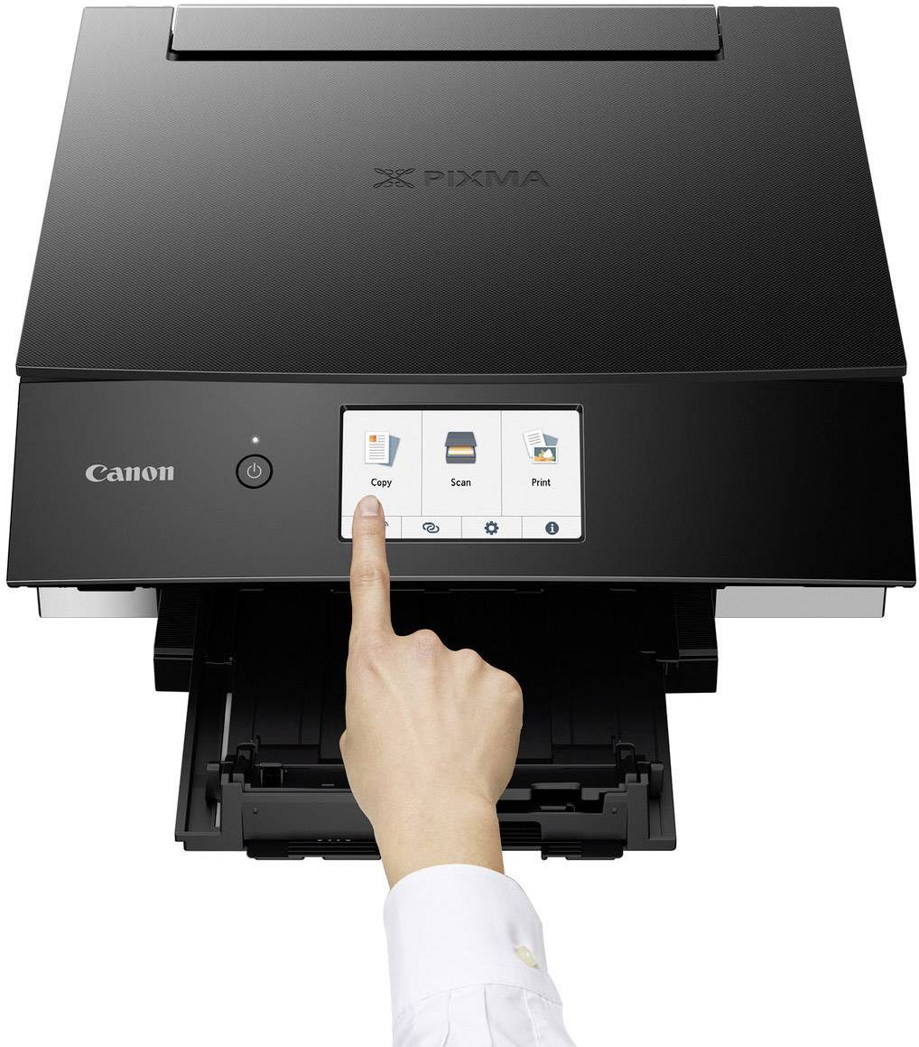 Canon PIXMA TS8350 Multifunktionsdrucker Tintenstrahl Farbe A4 Drucker, Scanner, Kopierer WLAN, Bluetooth®, Duplex