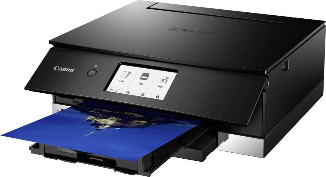 Canon PIXMA TS8350 Multifunktionsdrucker Tintenstrahl Farbe A4 Drucker, Scanner, Kopierer WLAN, Bluetooth®, Duplex