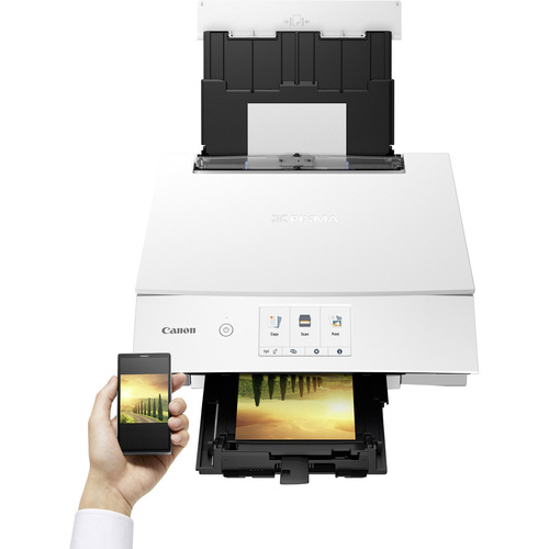Canon PIXMA TS8351 Farb Tintenstrahl Multifunktionsdrucker A4 Drucker, Scanner, Kopierer WLAN, Bluetooth®, Duplex