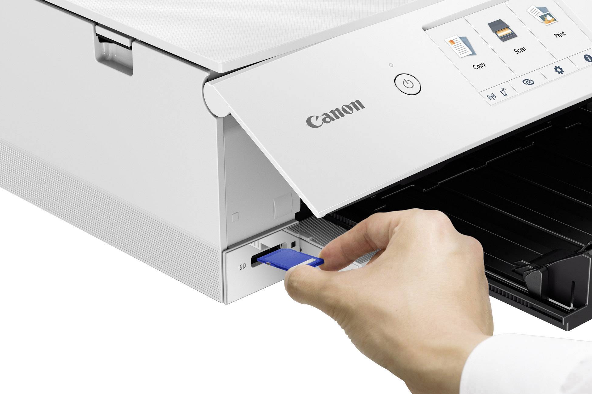 Canon PIXMA TS8351a Farb Tintenstrahl Multifunktionsdrucker A4 Drucker, Scanner, Kopierer WLAN, Bluetooth®, Duplex