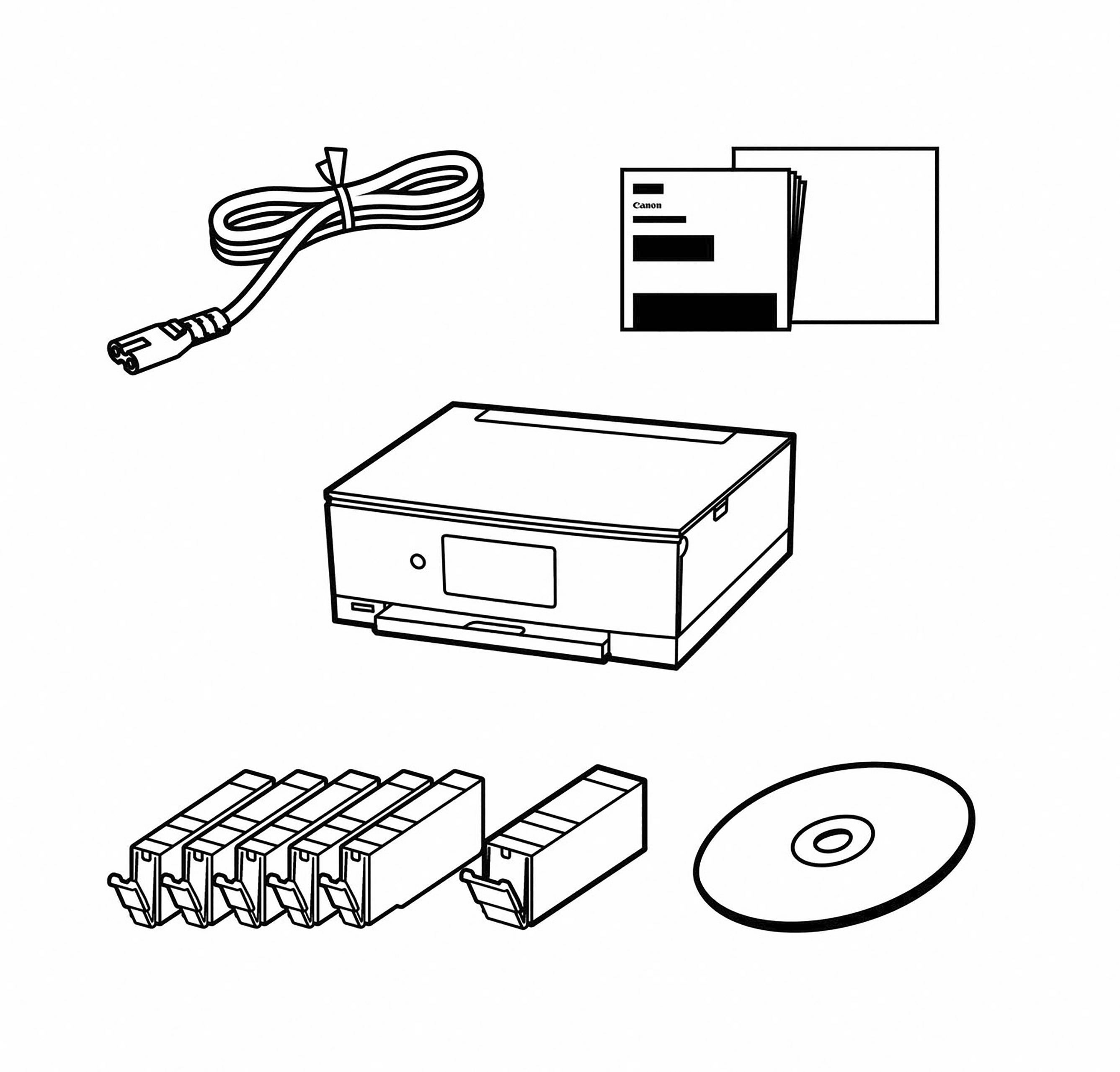 Canon PIXMA TS8351a Farb Tintenstrahl Multifunktionsdrucker A4 Drucker, Scanner, Kopierer WLAN, Bluetooth®, Duplex