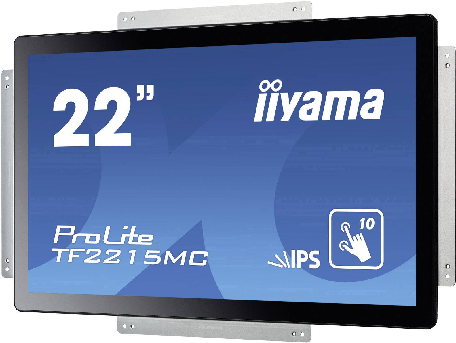 Bild eines 22-Zoll iiyama ProLite Monitors mit Touchscreen-Funktion, geeignet für interaktive Anwendungen.