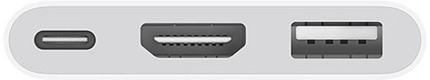 Apple USB-C Digital AV Multiport Adapter [1x USB-C® Stecker - 1x USB-C® Buchse, HDMI-Buchse, USB 3.