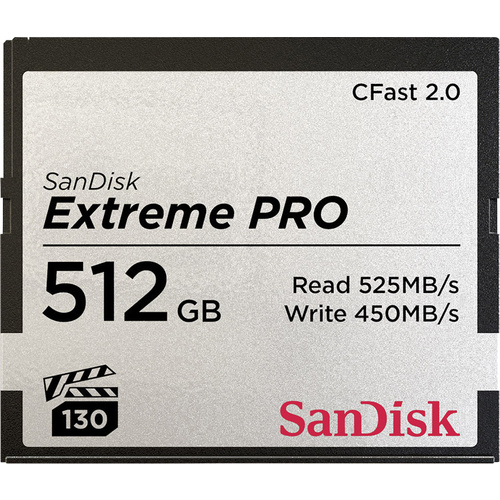 SanDisk Extreme PRO® CFast-Karte 512GB