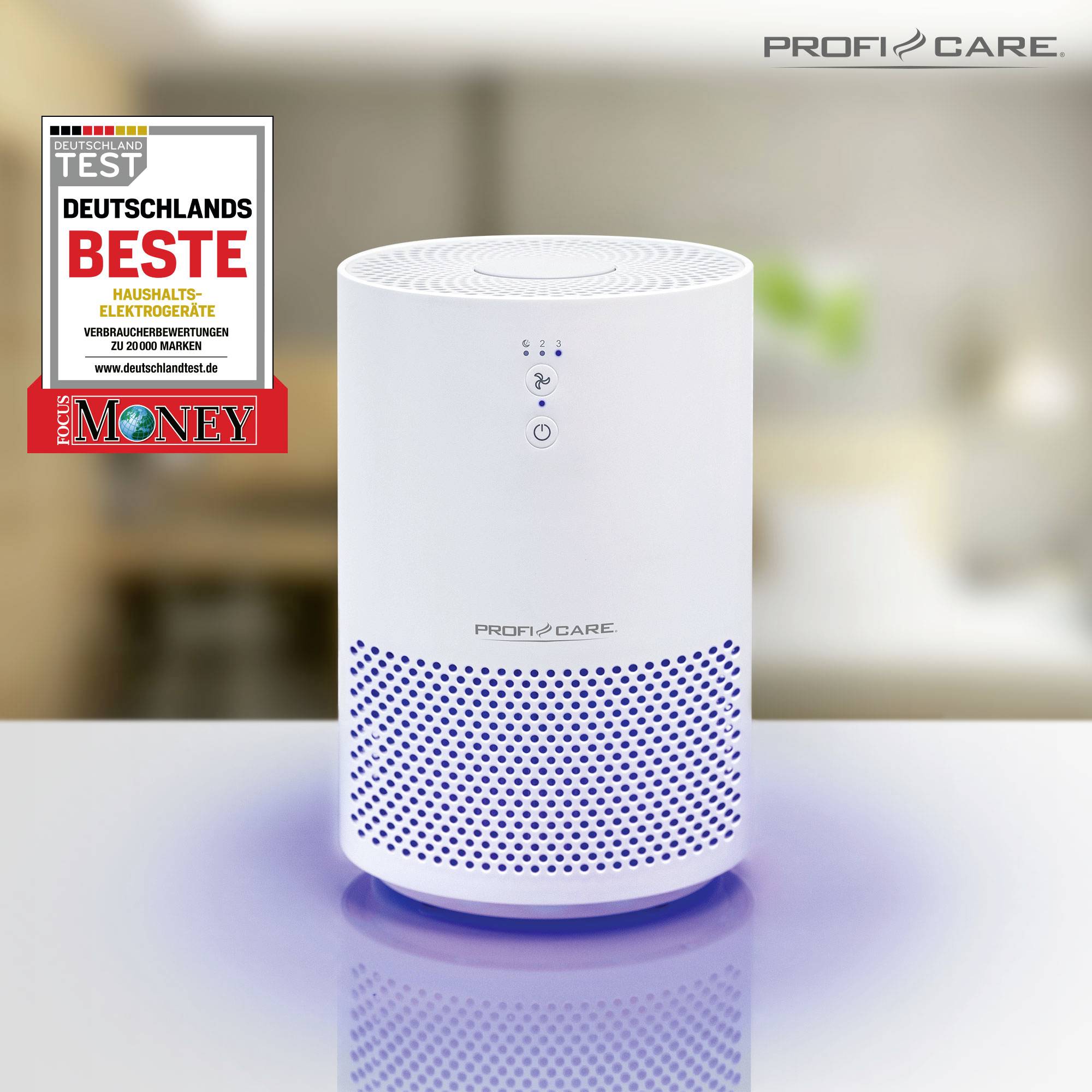 Profi-Care 330750 PC-LR 3075 Luftreiniger 20m² Weiß