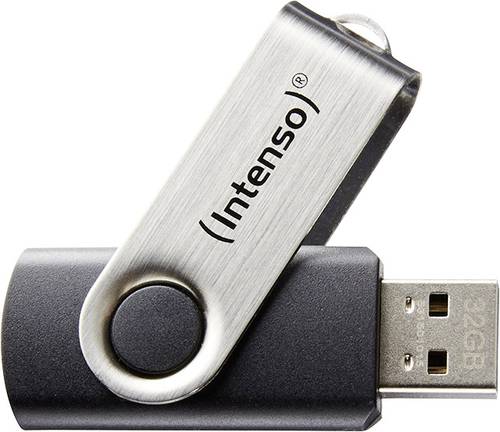 Intenso Basic Line USB Stick 64 GB Schwarz 3503490 USB 2.0  - Onlineshop Voelkner