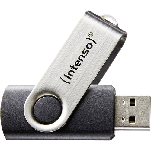 Intenso Basic Line USB-Stick 64 GB Schwarz 3503490 USB 2.0