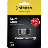 Intenso Slim Line USB-Stick 128 GB Schwarz 3532491 USB-A (USB 3.2 Gen 1) Intenso Slim Line USB-Stick 128 GB Schwarz 3532491 USB-A (USB 3.2 Gen 1)
