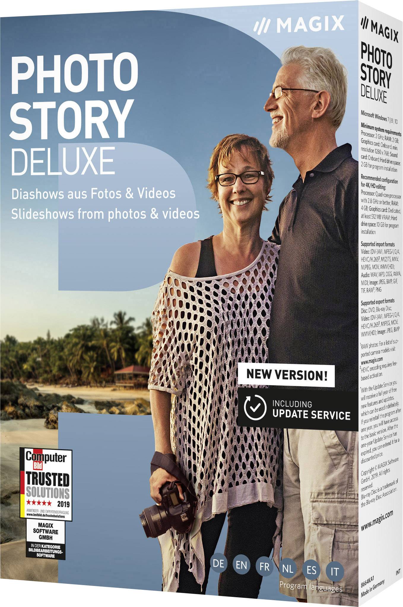 Magix Photostory Deluxe Vollversion, 1 Lizenz Windows Bildbearbeitung