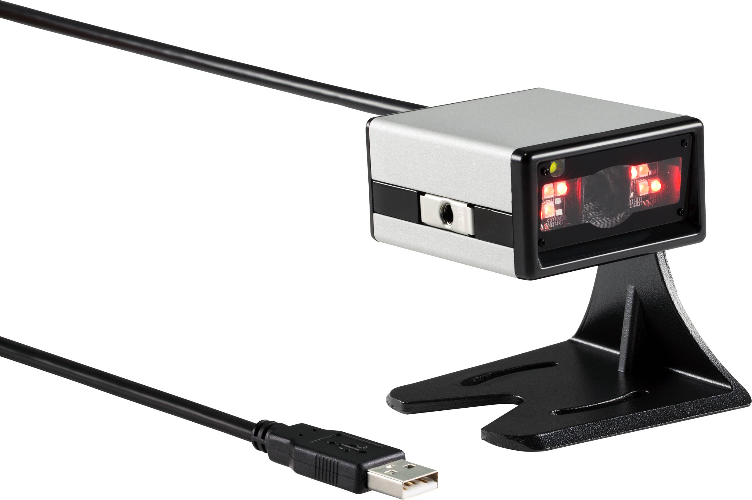 Renkforce 2D Barcode-Scanner Kabelgebunden 2D Imager Silber Einbau-Scanner USB-A (USB 1.1), USB-A (USB 2.0)