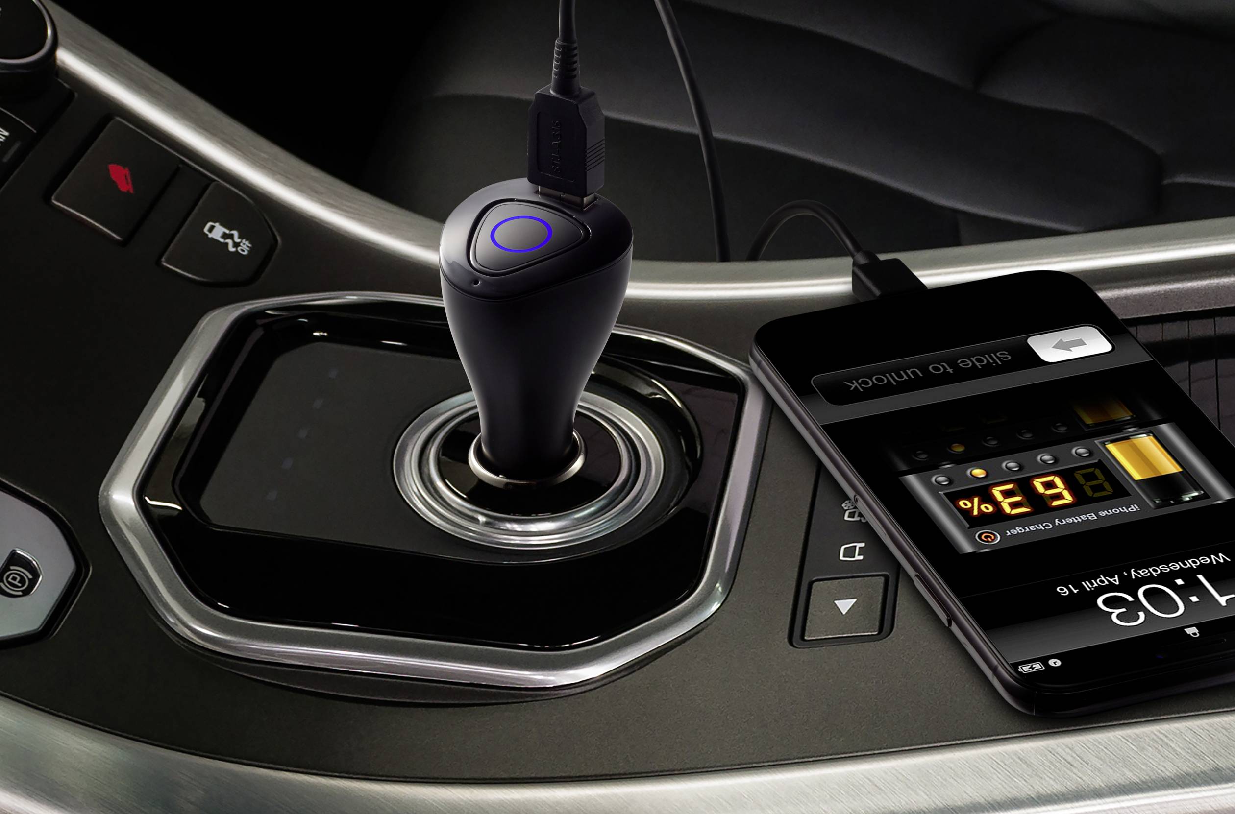 Renkforce RF-CCB-200 Bluetooth® Freisprecheinrichtung Gesprächs-Zeit (max.): 2 h