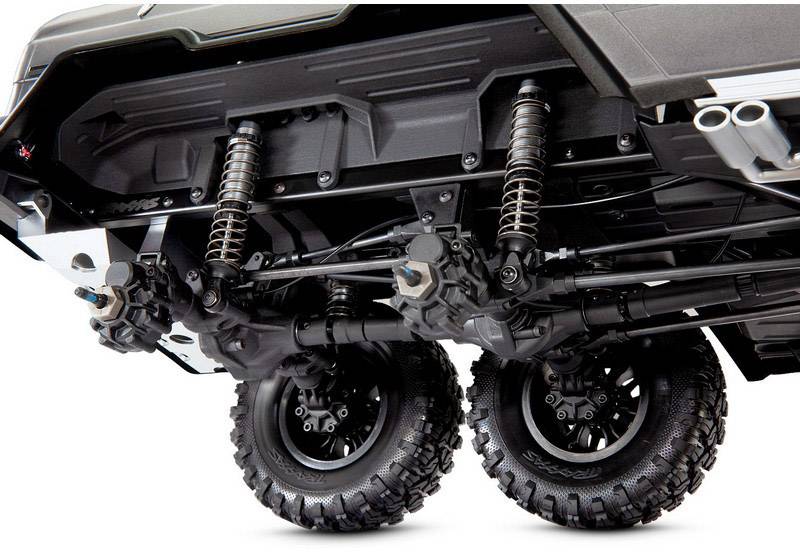 Traxxas Mercedes AMG G63 6x6 Brushed 1:10 RC Modellauto Elektro Crawler Allradantrieb (6WD) RtR 2,4 GHz