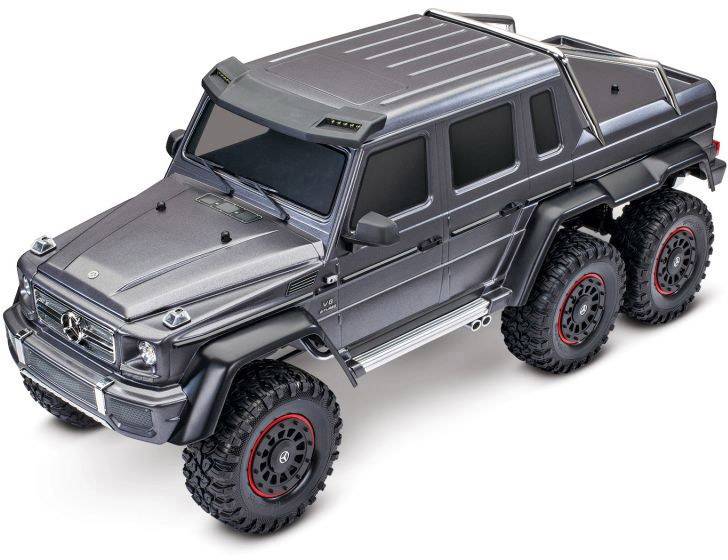 Traxxas Mercedes AMG G63 6x6 Brushed 1:10 RC Modellauto Elektro Crawler Allradantrieb (6WD) RtR 2,4