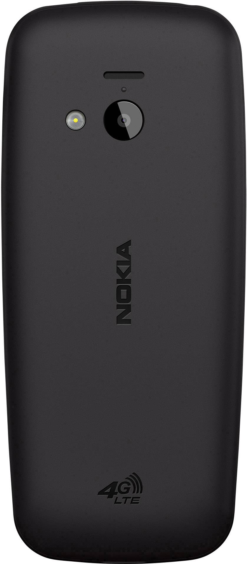Nokia 220 4G Dual-SIM-Handy Schwarz