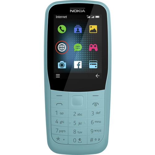 Nokia 220 4G Dual-SIM-Handy Blau