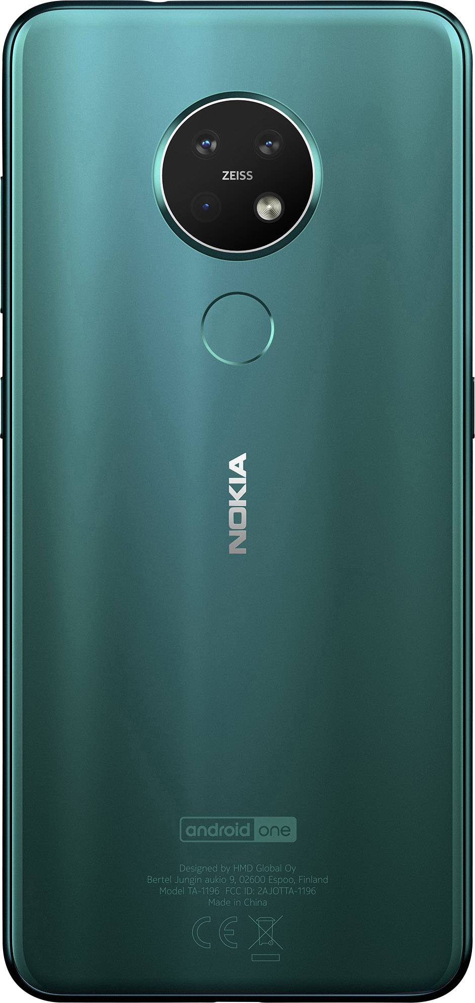 Nokia 7.2 Dual-SIM-Handy 64 GB 6.3 Zoll (16 cm) Dual-SIM Android™ 9.0 48 Megapixel Grün