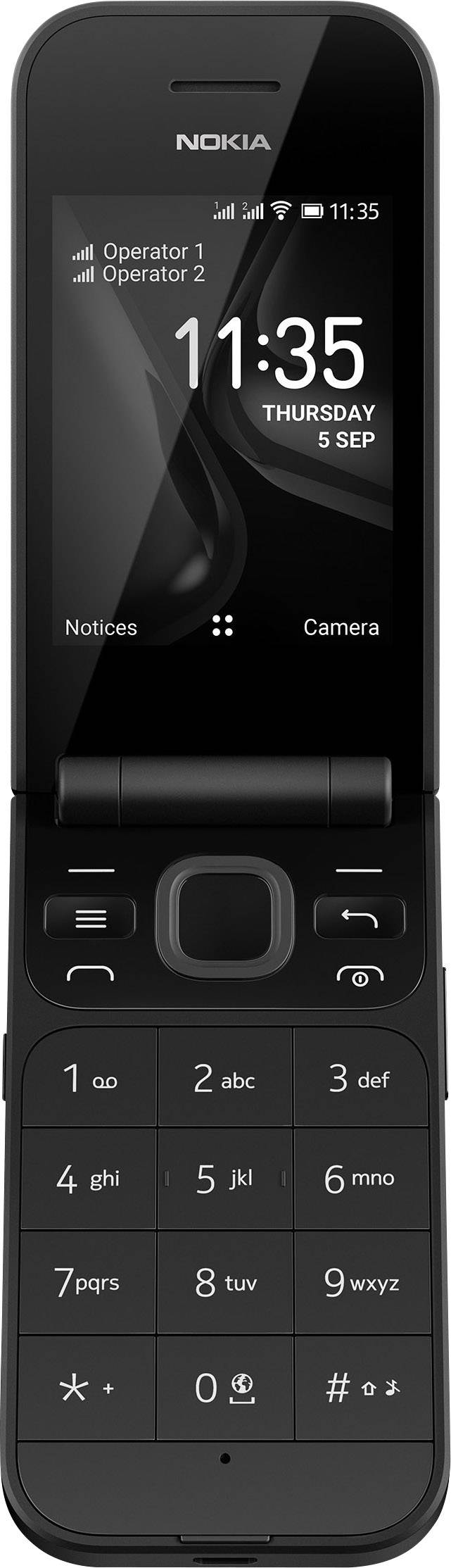 Nokia 2720 Flip Klapp-Handy Schwarz