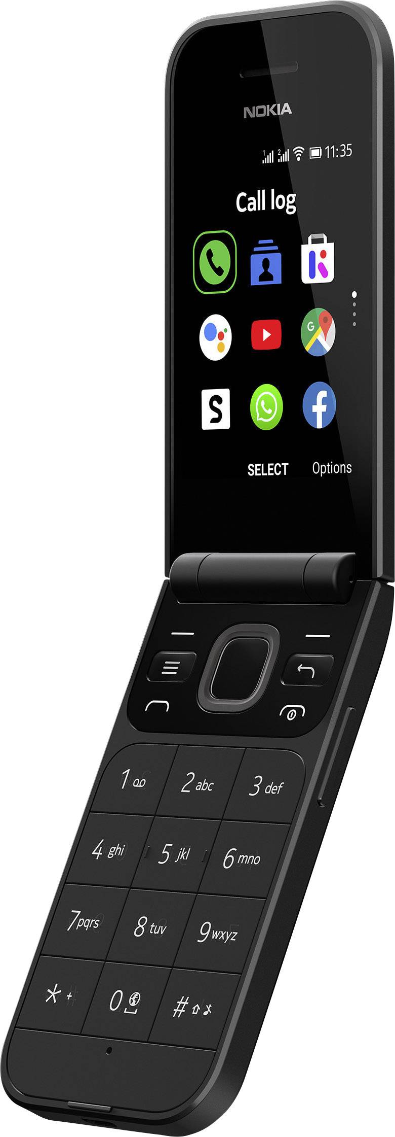 Nokia 2720 Flip Klapp-Handy Schwarz