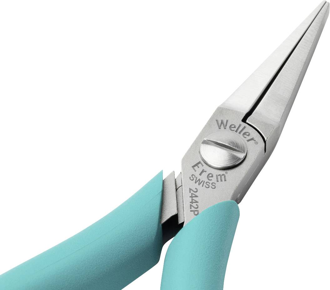 Weller Erem® 2442P ESD Flachzange Flach Werkzeugstahl