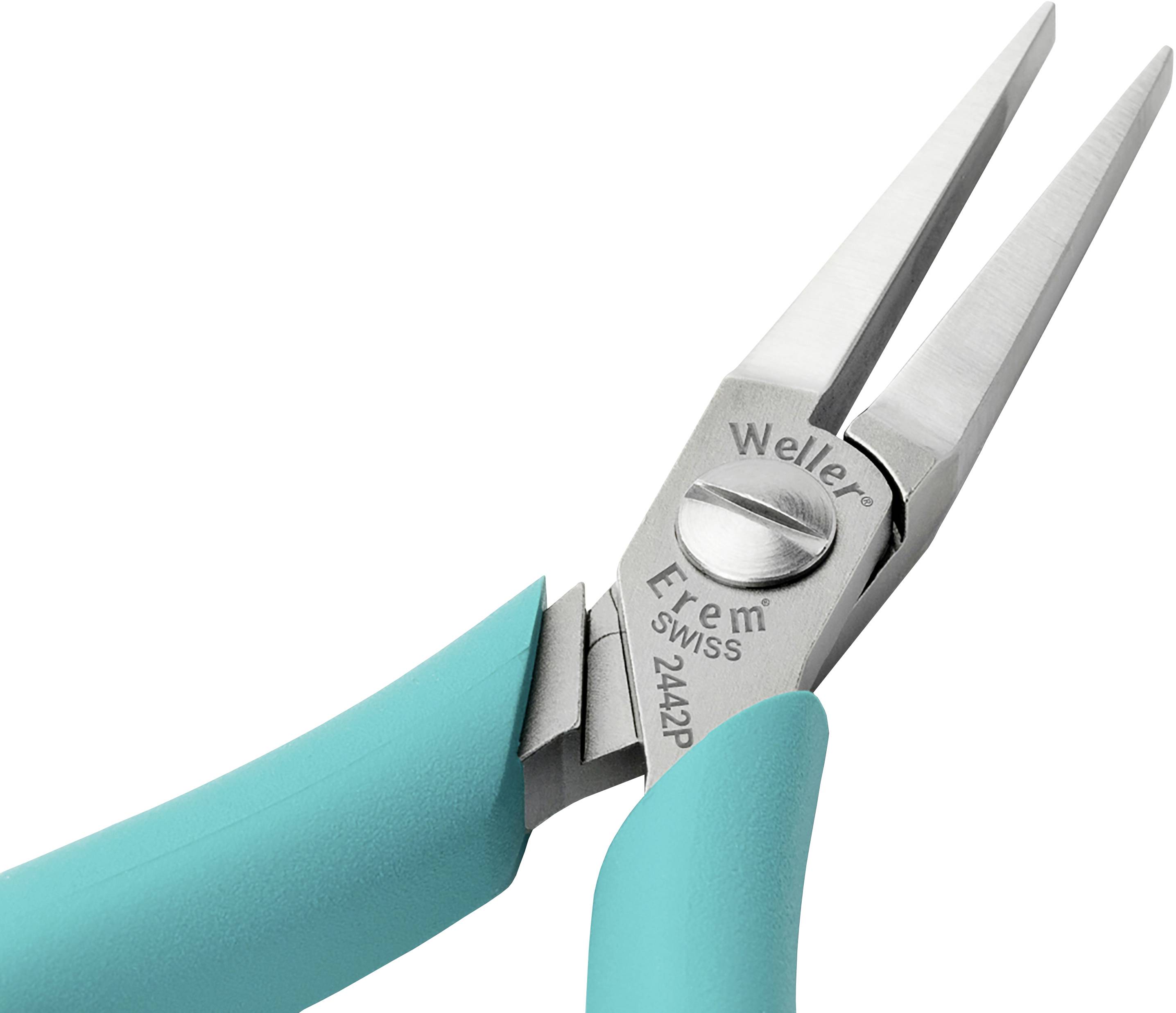 Weller Erem® 2442P ESD Flachzange Flach Werkzeugstahl