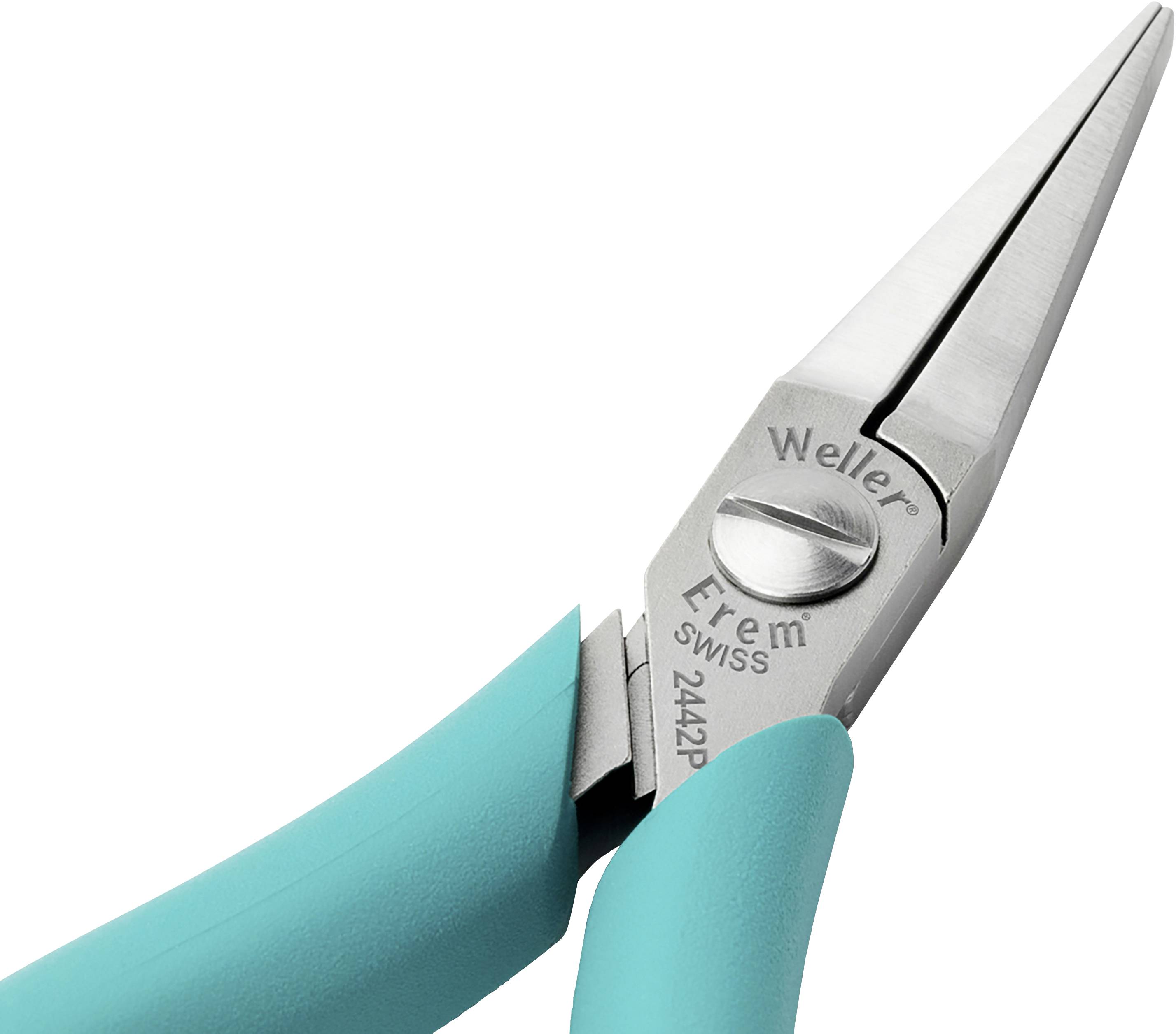 Weller Erem® 2442P ESD Flachzange Flach Werkzeugstahl