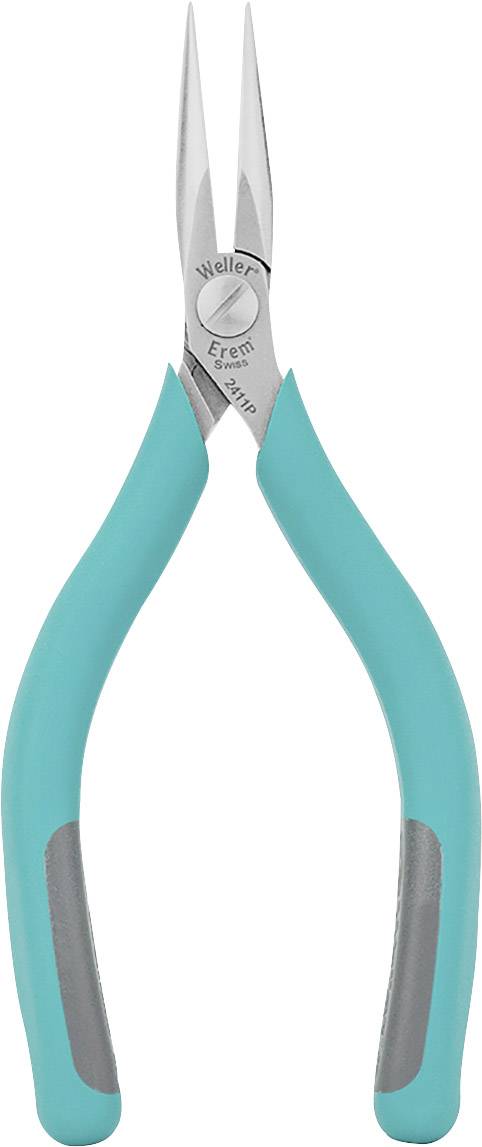 Weller Erem® 2411P ESD Nadelzange Halbrund Werkzeugstahl