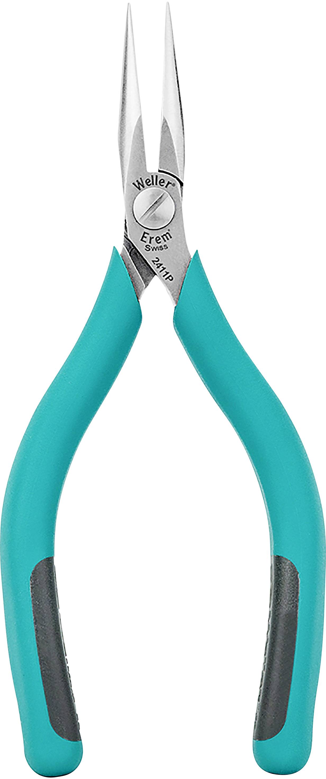 Weller Erem® 2411P ESD Nadelzange Halbrund Werkzeugstahl