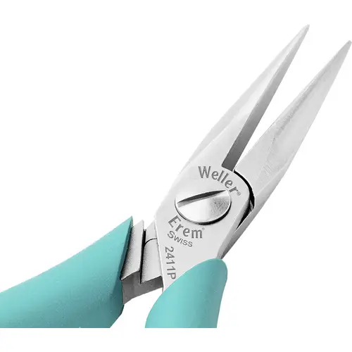 Weller Erem® 2411P ESD Nadelzange Halbrund Werkzeugstahl Weller Erem® 2411P ESD Nadelzange Halbrund Werkzeugstahl