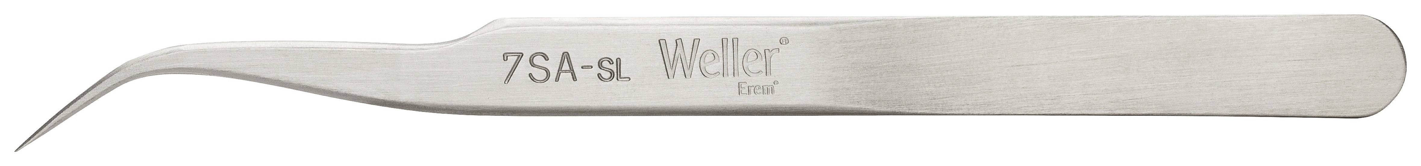Weller Erem® 7SA Präzisionspinzette 1 Stück Spitz, gebogen, fein 120mm