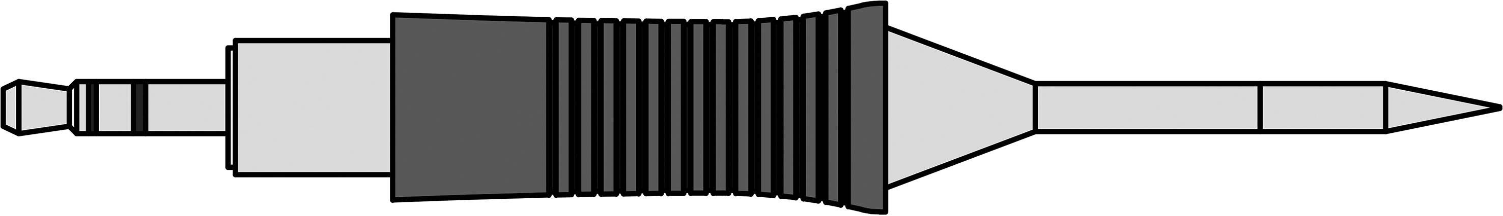 Weller RTM 001 C NW MS Lötspitze Konisch Spitzen-Größe 0.1mm Spitzen-Länge 19mm Inhalt 1St.