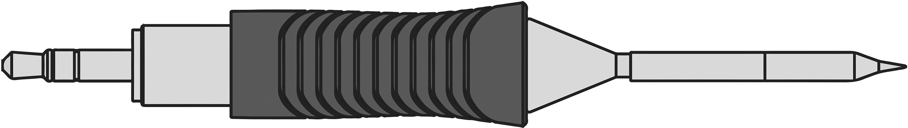 Weller RTM 002 C L MS Lötspitze Konisch Spitzen-Größe 0.2mm Spitzen-Länge 18.7mm Inhalt 1St.