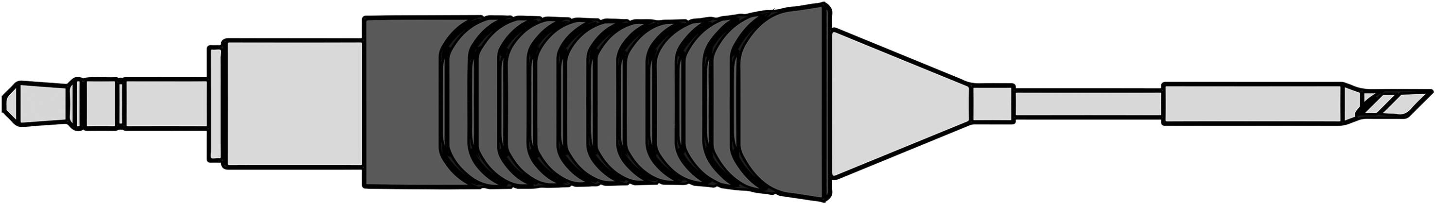 Weller RTM 025 K Lötspitze Messerspitze 45° Spitzen-Länge 19mm Inhalt 1St.