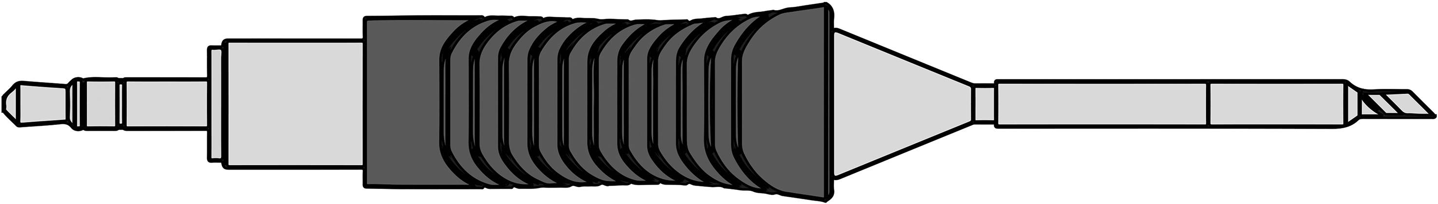 Weller RTM 025 K MS Lötspitze Meißelform Spitzen-Länge 19mm Inhalt 1St.
