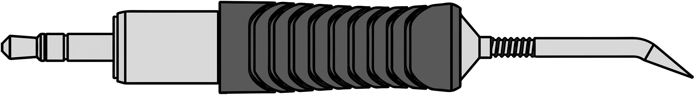 Weller RTP 001 C X MS Lötspitze Meißelform Spitzen-Größe 0.1mm Spitzen-Länge 20.6mm Inhalt 1St.
