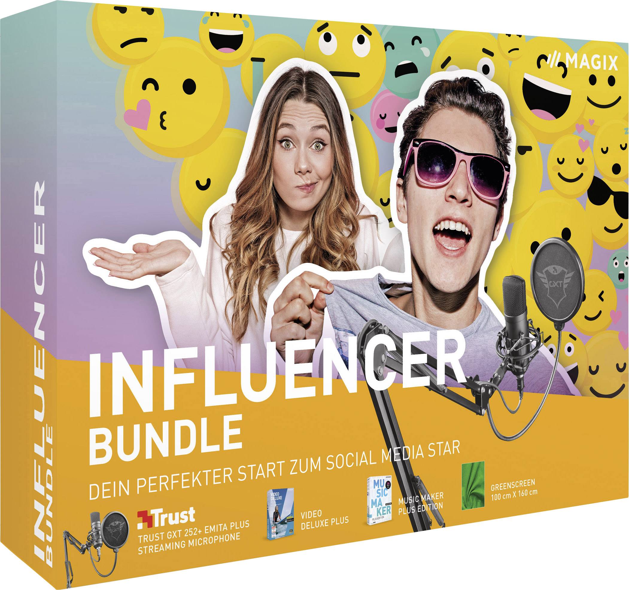 Magix Influencer Bundle Vollversion, 1 Lizenz Windows Multimedia-Software