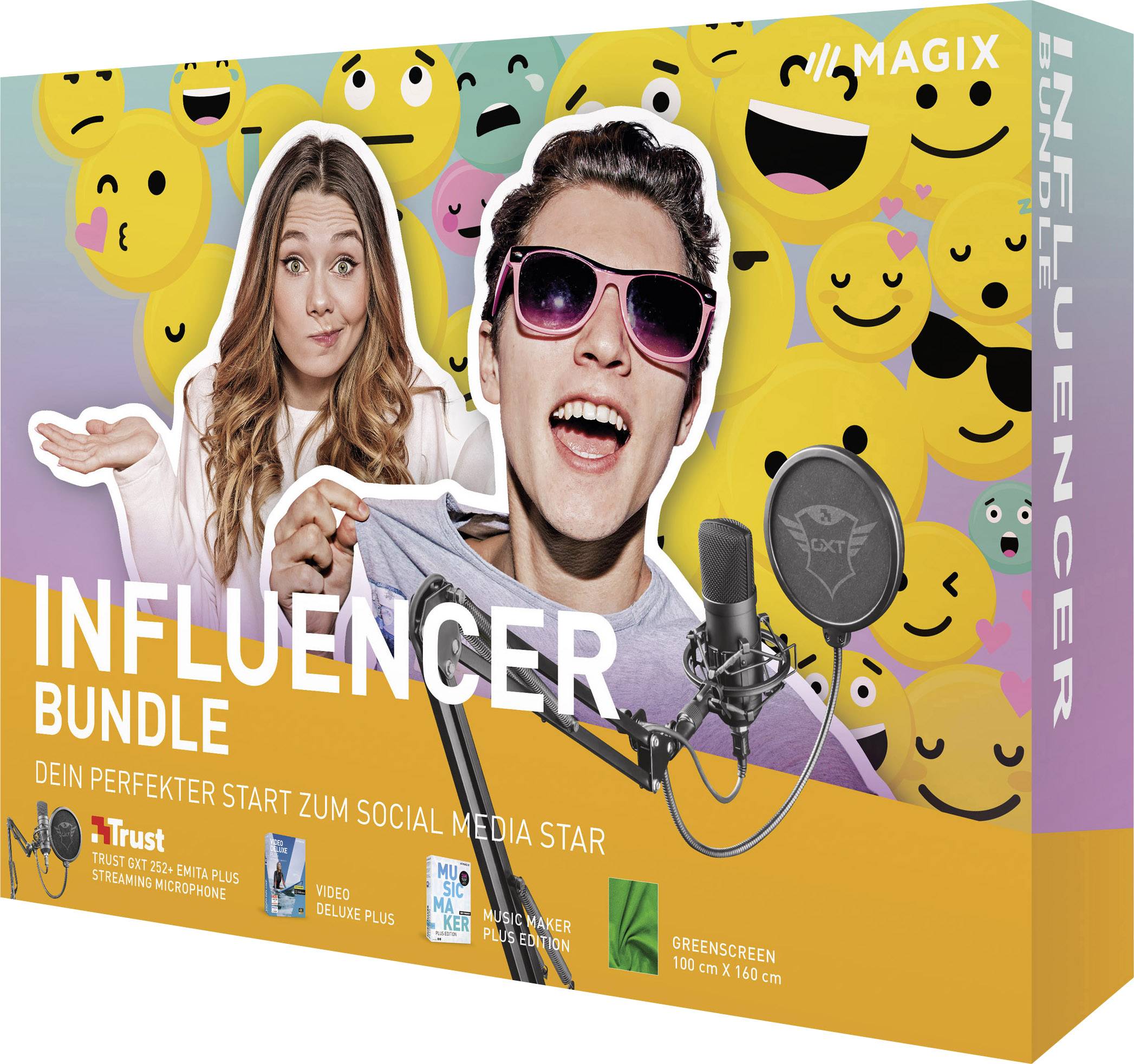 Magix Influencer Bundle Vollversion, 1 Lizenz Windows Multimedia-Software
