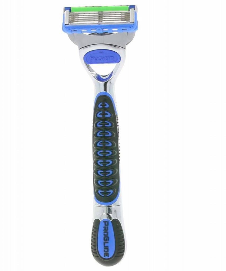 Gillette Nassrasierer Silber-Schwarz