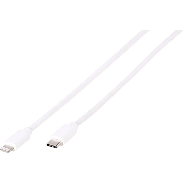 Vivanco USB 2.0 Adapter [1x USB-C® Stecker - 1x Apple Lightning-Stecker] LIGHTNVVUSBC12W