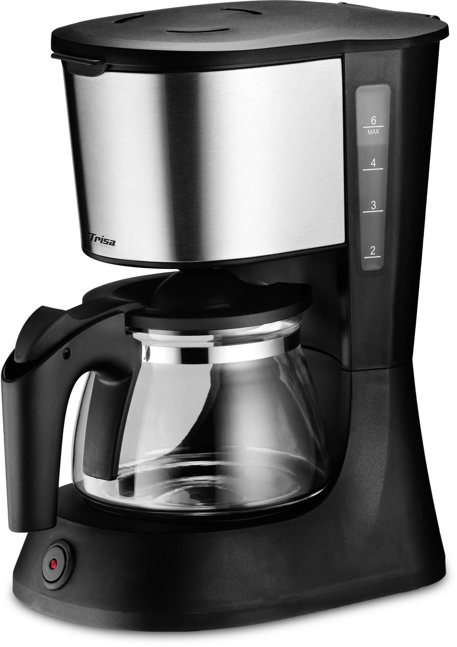 Trisa Perfect Coffee 6 Kaffeemaschine Schwarz Fassungsvermögen Tassen=6