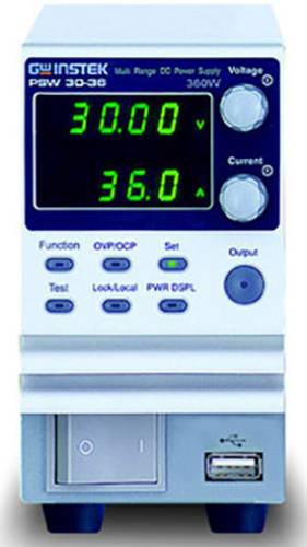 GW Instek PSW80-27 Labornetzgerät, einstellbar 0 - 80 0 - 27 A 720 W USB 1.1 Buchse A, USB 2.0 Buch