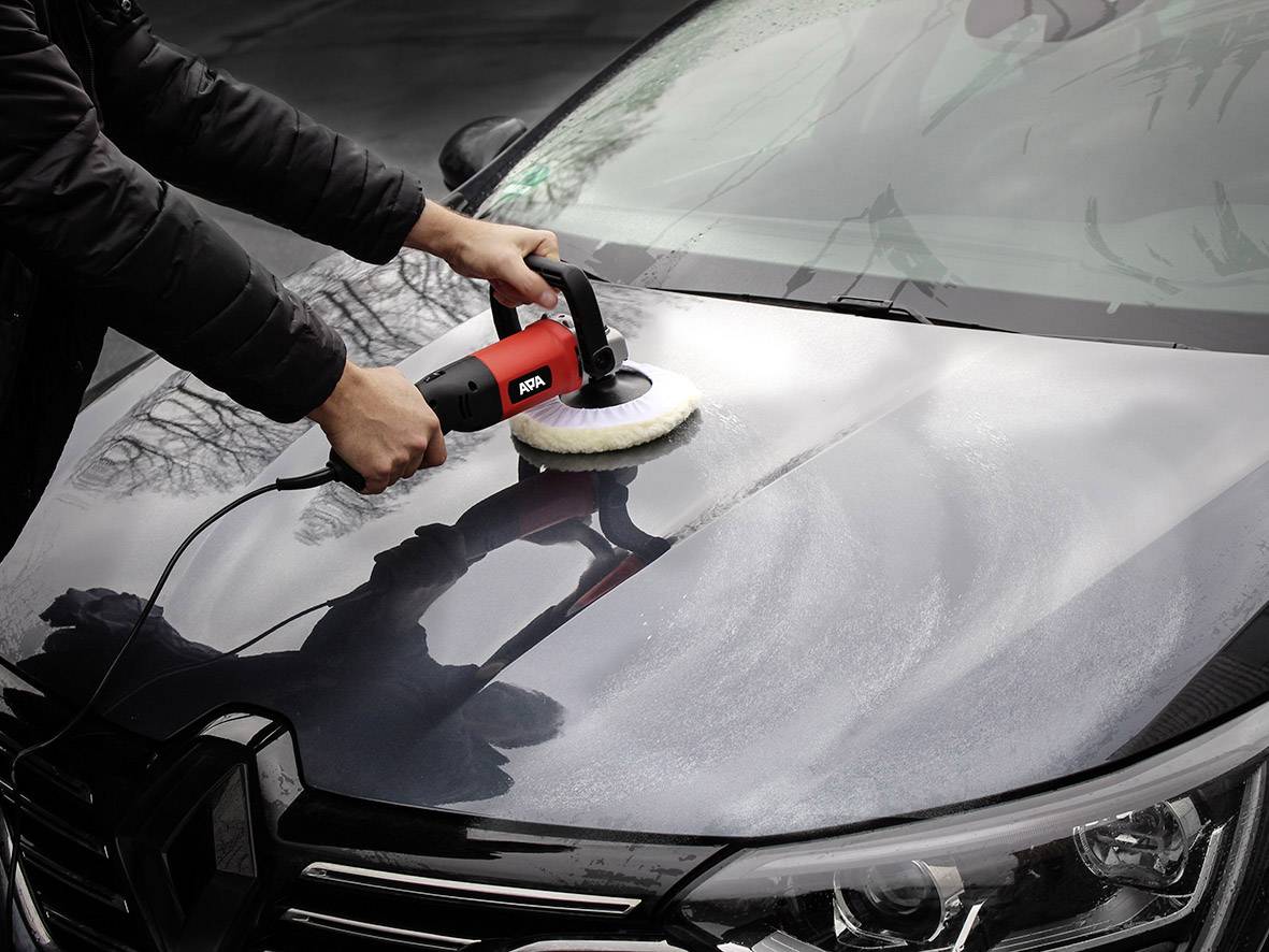 APA 20998 Poliermaschine 230V 500 - 3300 U/min 180mm