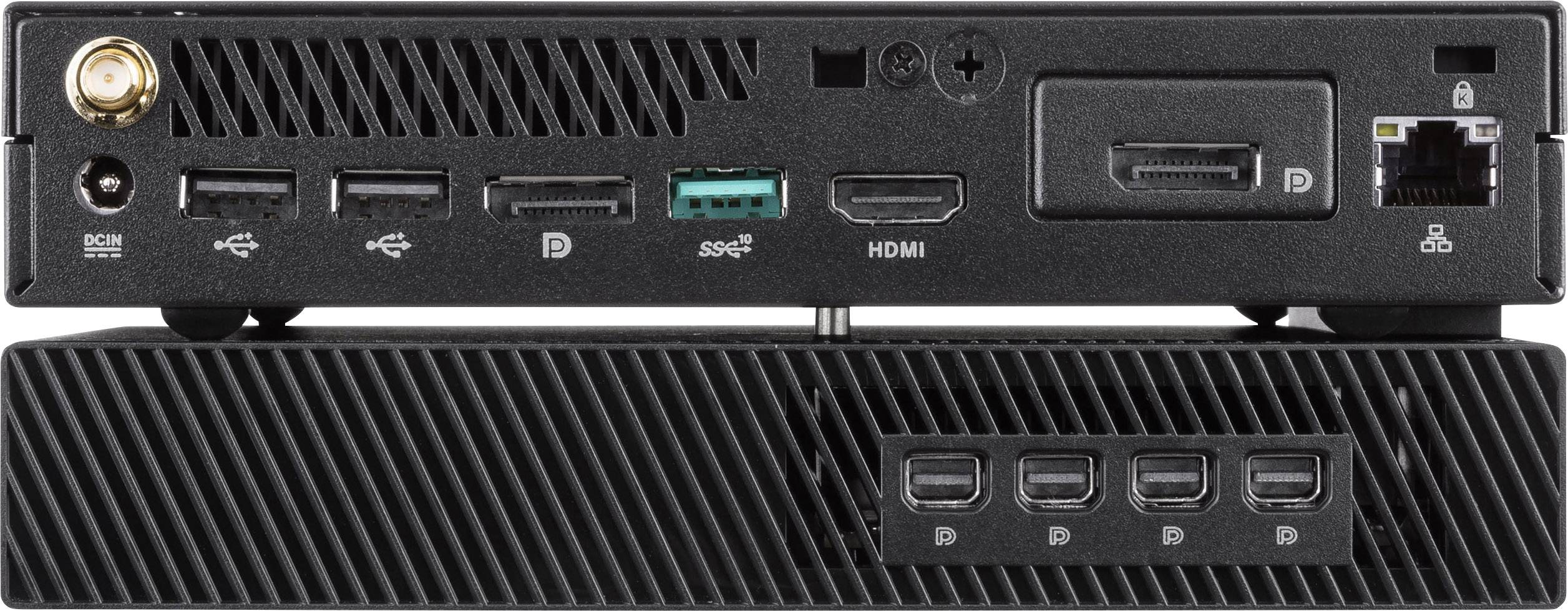 Asus Vivo PB60G-B7099ZD Mini PC Intel i7-8700T (6 x 2.4 GHz / max. 4 GHz) 8 GB RAM 256 GB SSD   Win 10 Pro