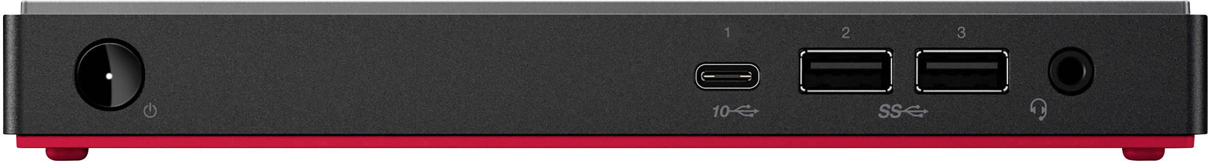 Lenovo ThinkCentre M90n Nano Mini PC Intel i5-8265U (4 x 1.6 GHz / max. 3.9 GHz) 8 GB RAM 256 GB SSD   Win 10 Pro