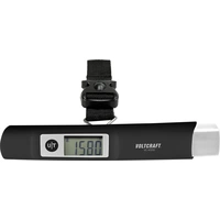 VOLTCRAFT VC-KS50 Kofferwaage Wägebereich (max.) 50kg Ablesbarkeit 10g dynamobetrieben Schwarz, Lichtgrau VOLTCRAFT VC-KS50 Kofferwaage Wägebereich (max.) 50kg Ablesbarkeit 10g dynamobetrieben Schwarz, Lichtgrau