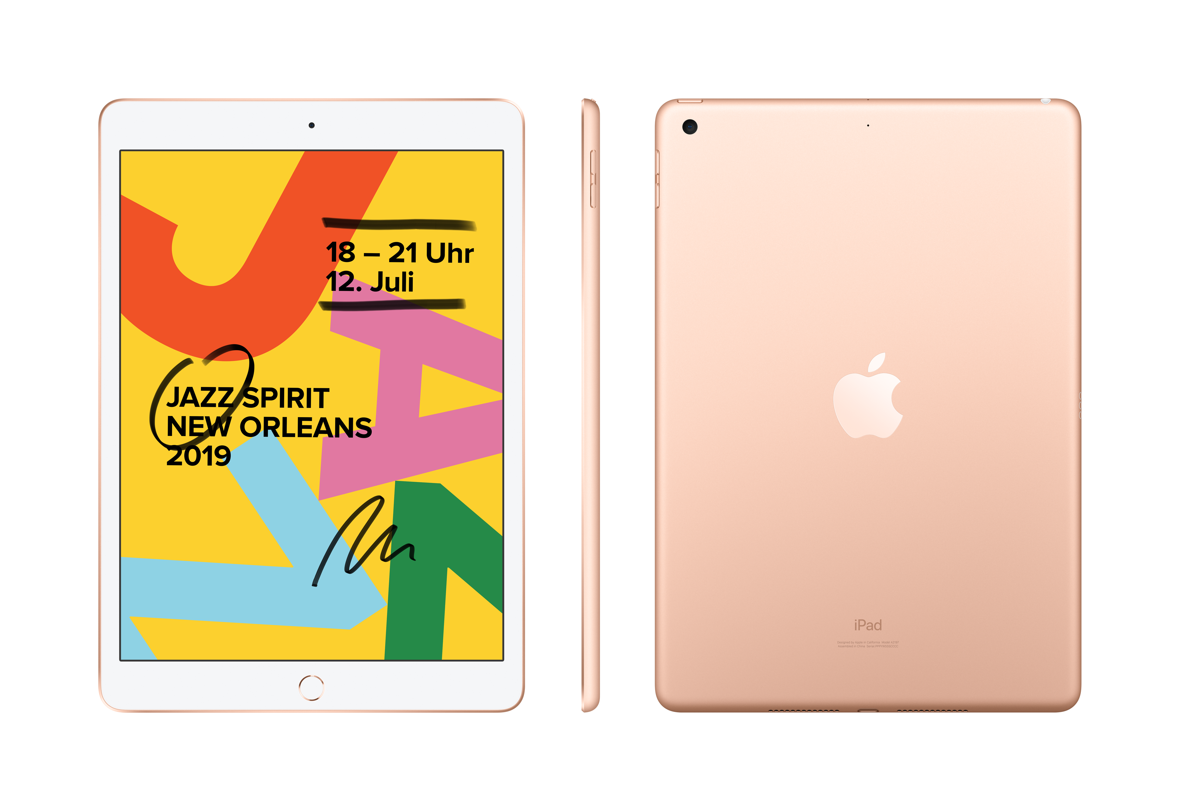 Apple iPad 10.2 (2019) WiFi 128GB Gold